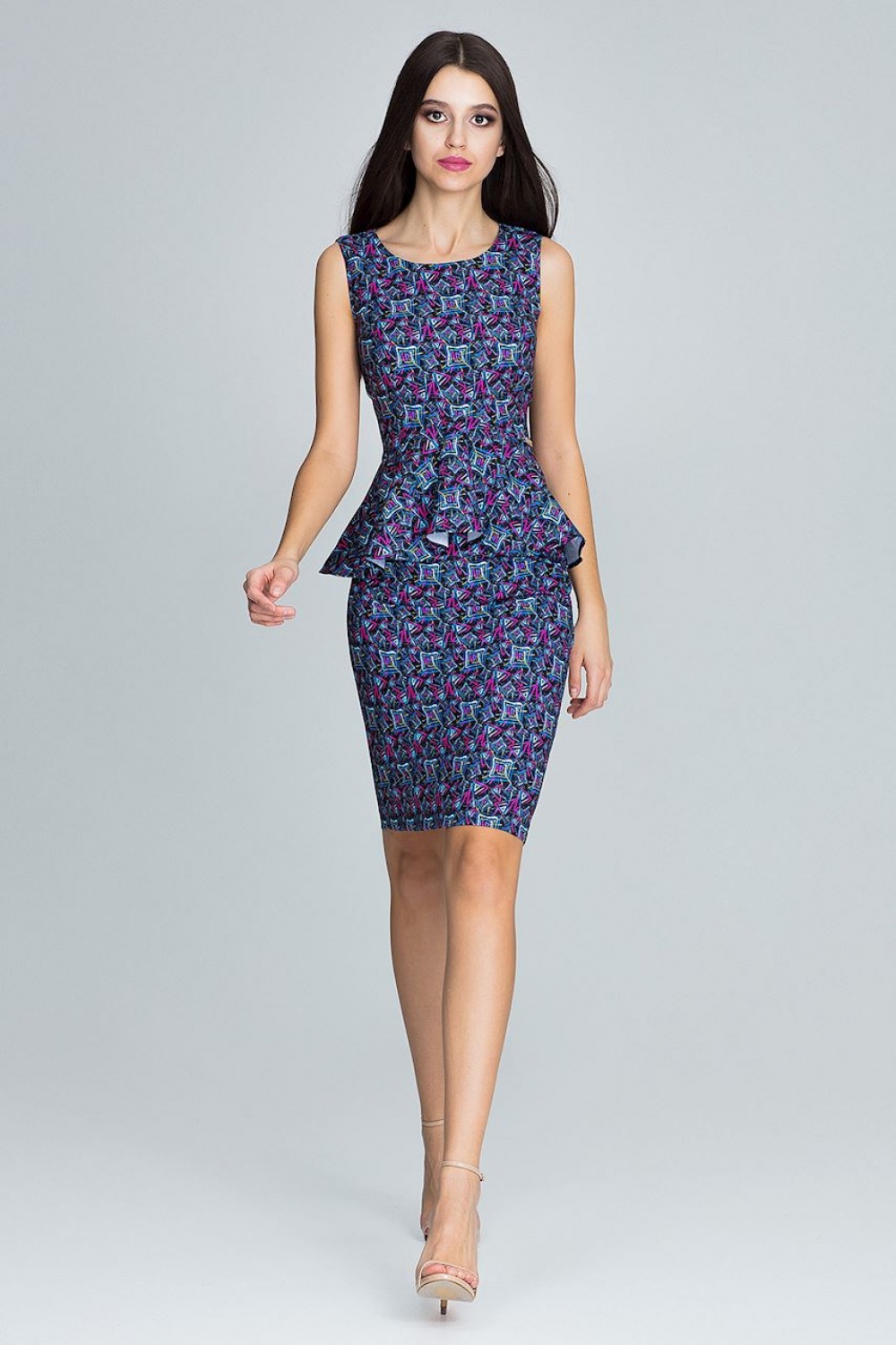 تنورة نسائية بوليستر عالي الجودة من Figl – موديل 116267