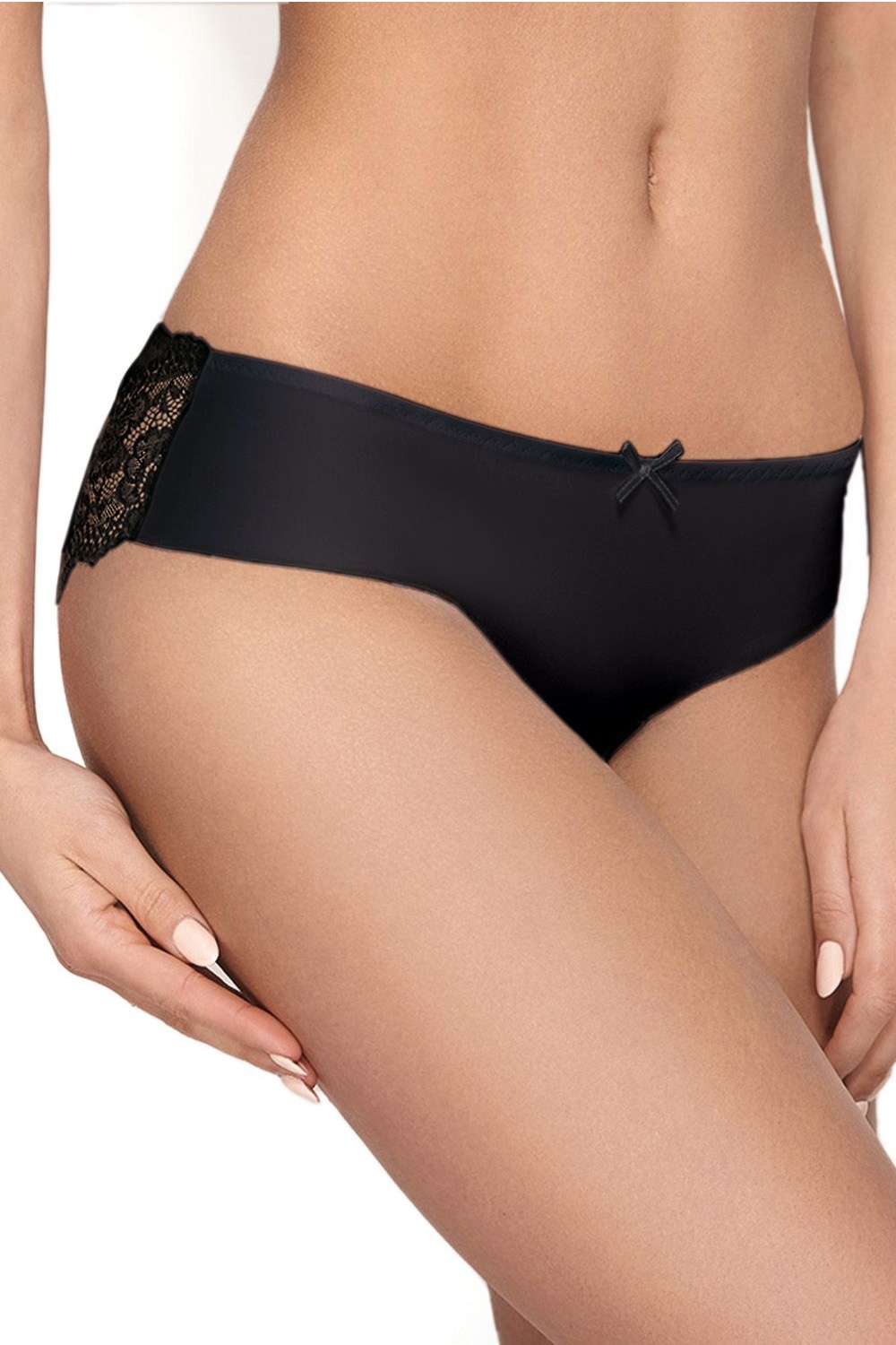 سروال داخلي نسائي بولياميد وإيلاستين لمرونة مريحة ودانتيل أنيق من Ewana – موديل 119231