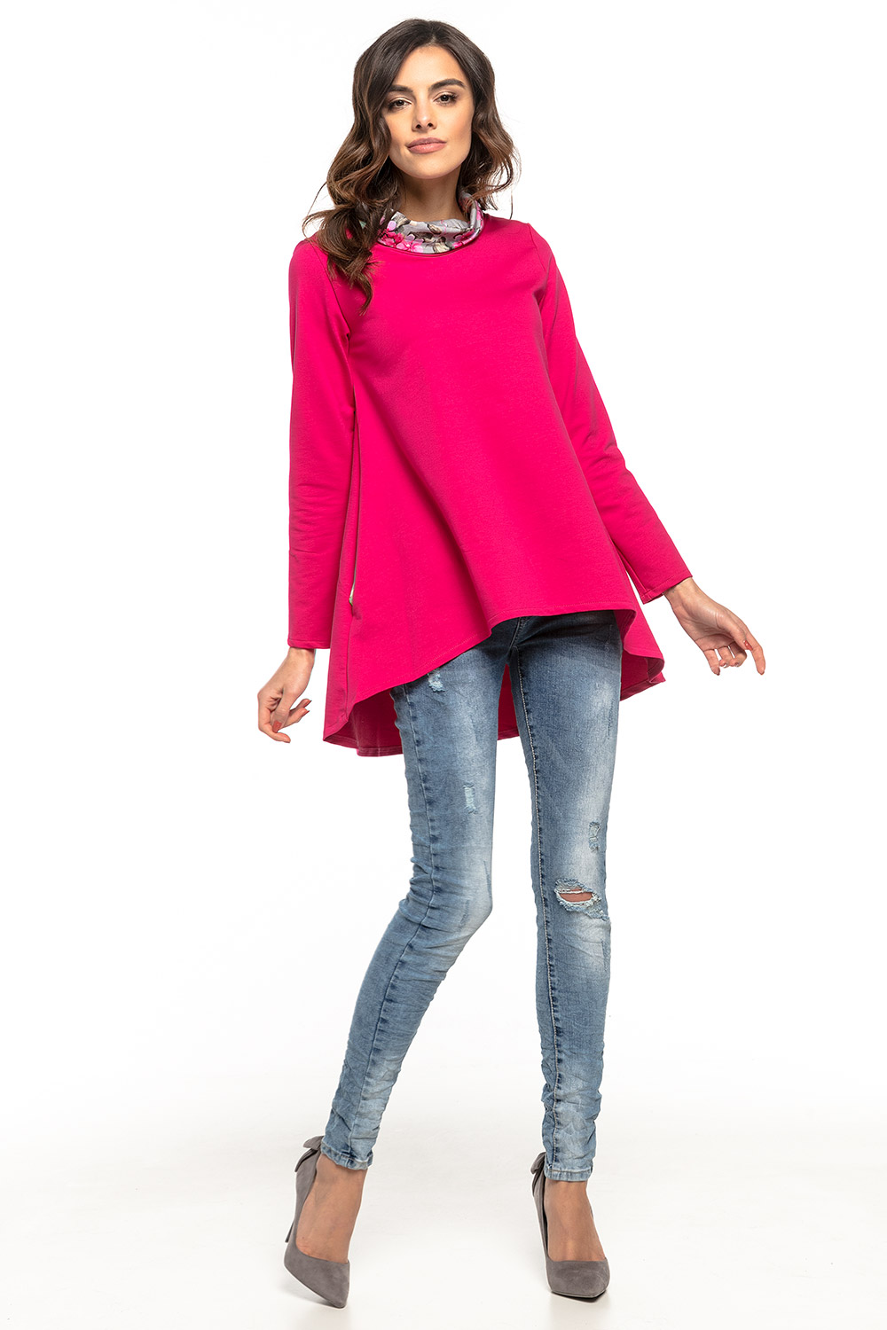 قطعة ملابس نسائية قطن ناعم وبوليستر عالي الجودة وإيلاستين لمرونة مريحة ودانتيل أنيق من Tessita – موديل 127863