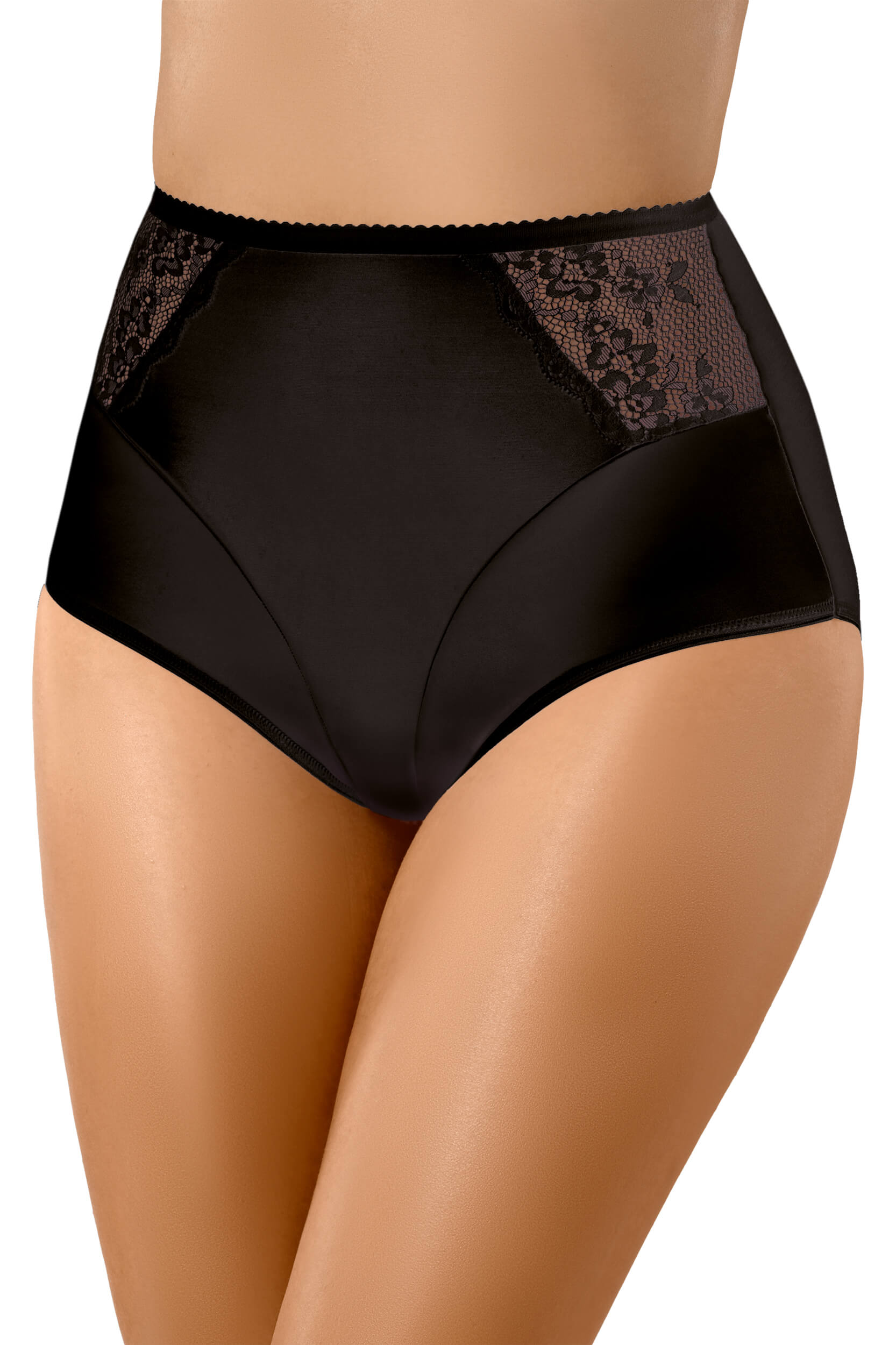 سروال داخلي نسائي قطن ناعم وبولياميد وإيلاستين لمرونة مريحة ودانتيل أنيق من Babell – موديل 145780