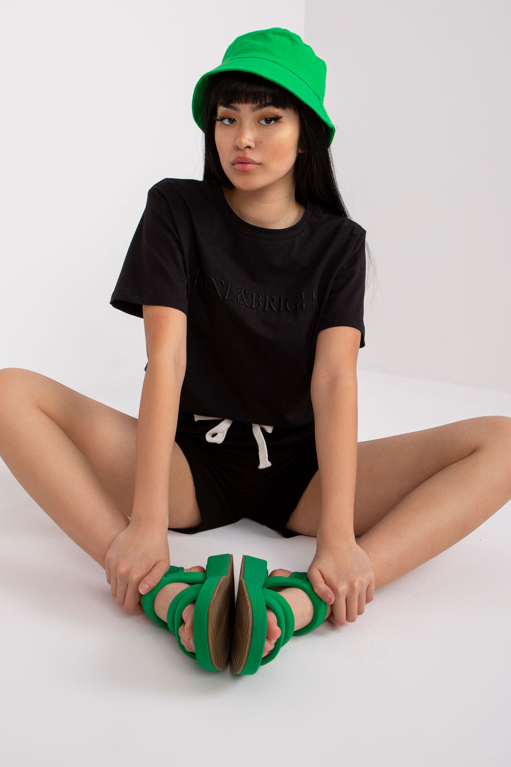 بلوزة نسائية قطن ناعم وإيلاستين لمرونة مريحة من Fancy – موديل 165123