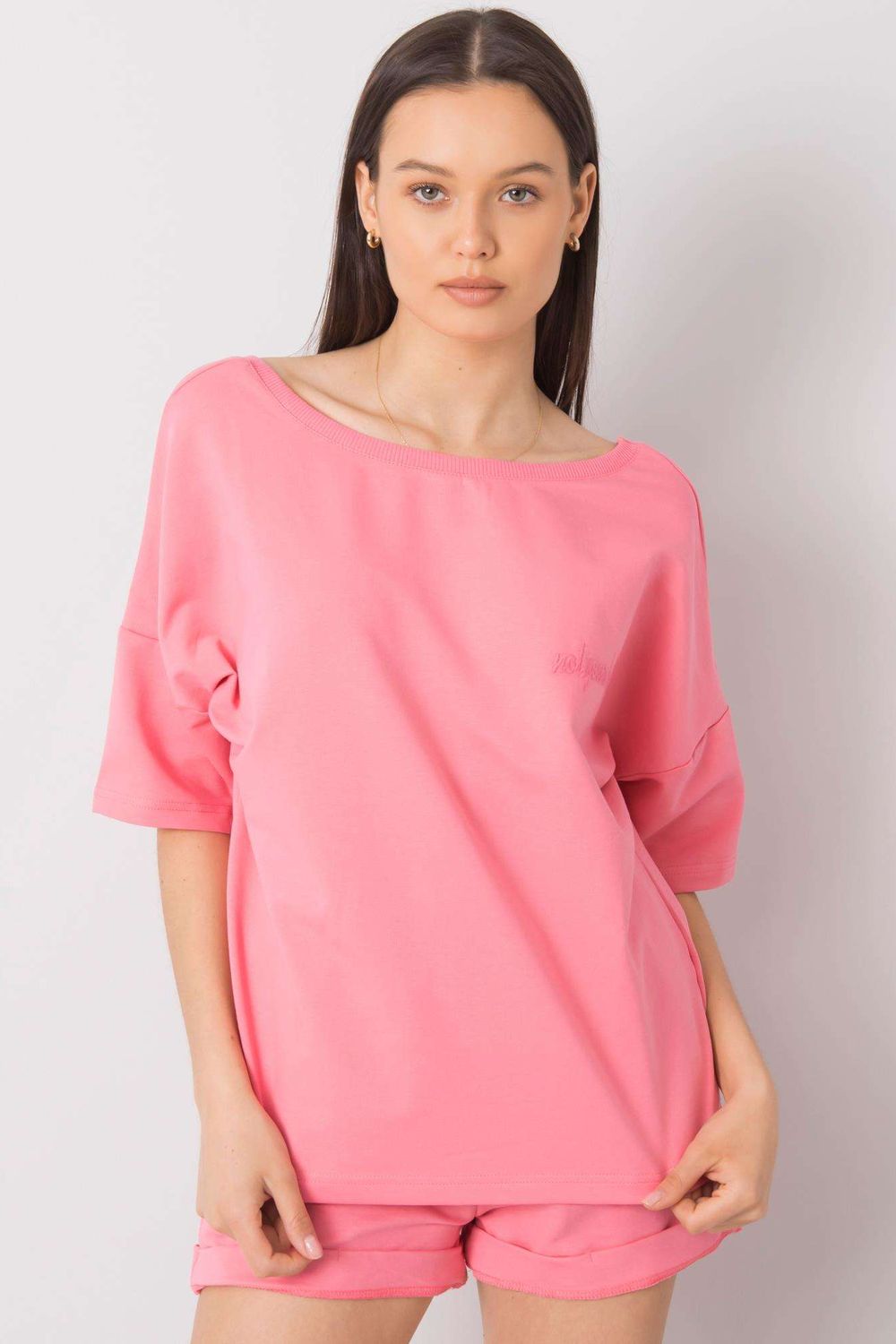 بلوزة نسائية قطن ناعم وبوليستر عالي الجودة وإيلاستين لمرونة مريحة من Fancy – موديل 167198