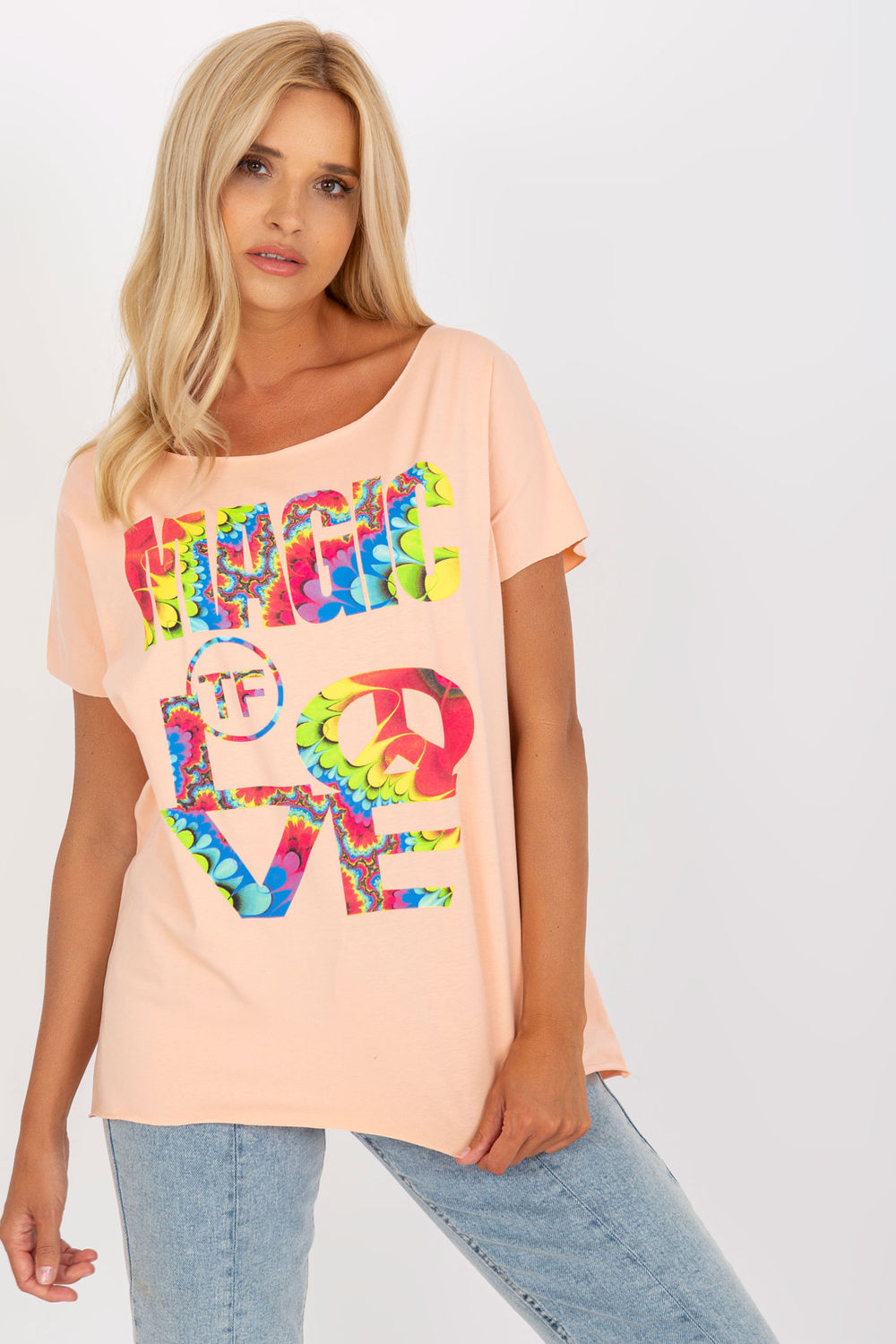 بلوزة نسائية قطن ناعم وإيلاستين لمرونة مريحة من Fancy – موديل 168254