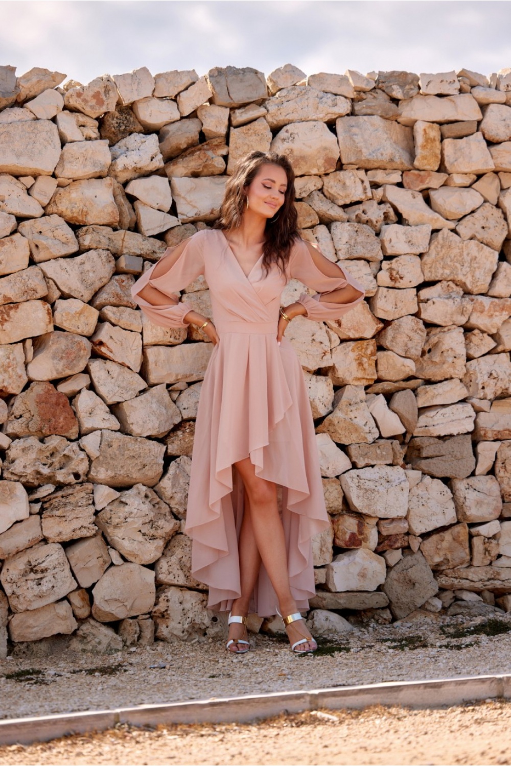 فستان نسائي بوليستر عالي الجودة من Fashion – موديل 178142