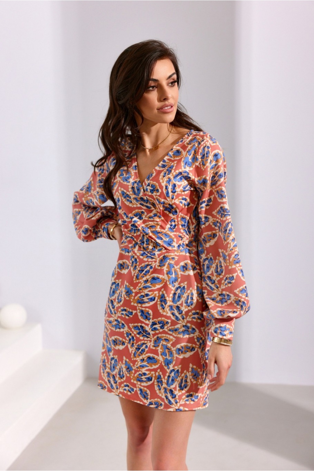 فستان نسائي بوليستر عالي الجودة من Fashion – موديل 194301