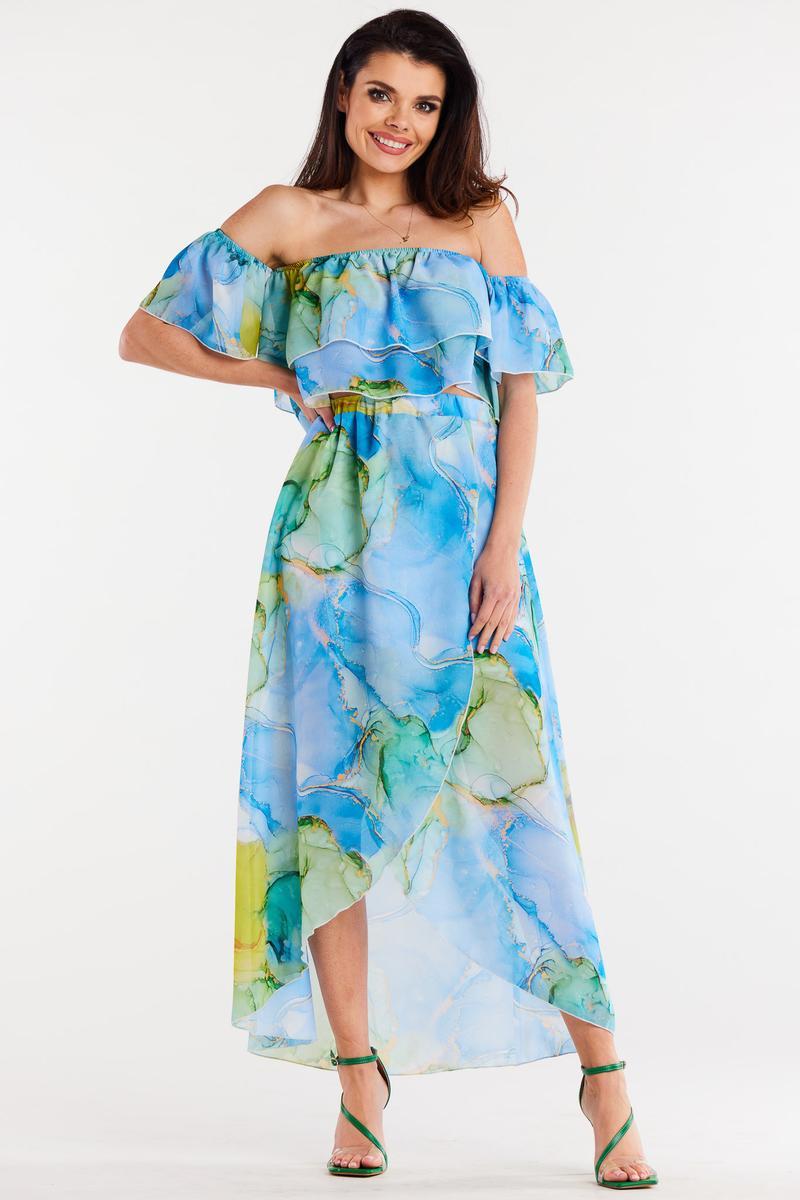 تنورة نسائية بوليستر عالي الجودة من awama – موديل 196622