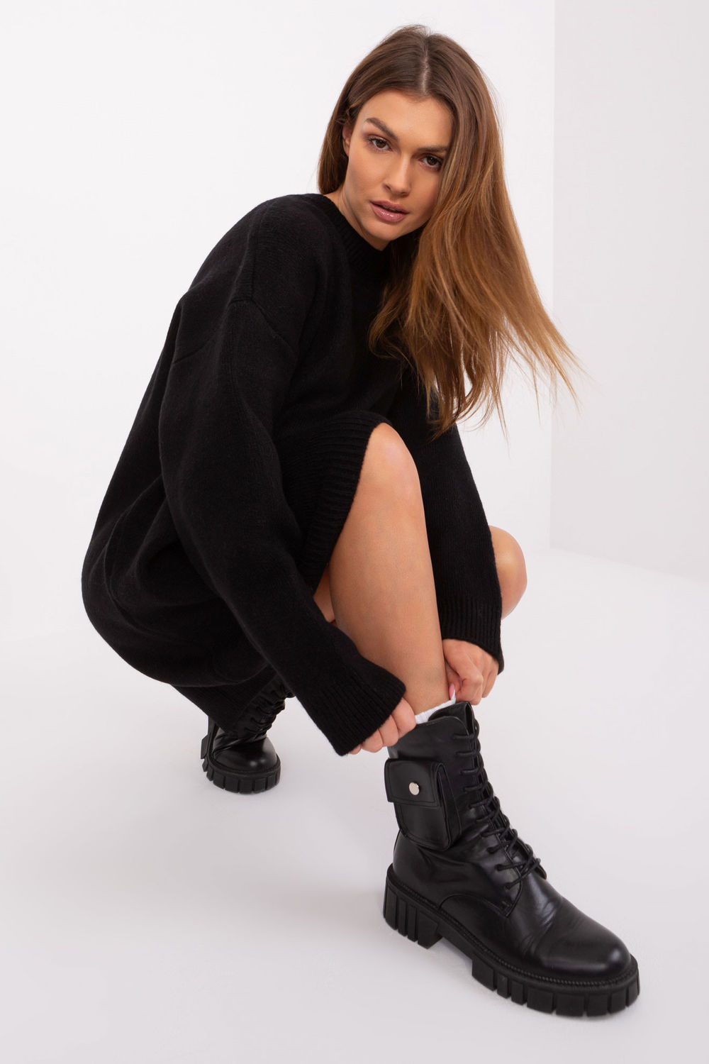 روب نسائي بوليستر عالي الجودة وإيلاستين لمرونة مريحة من Badu – موديل 199625