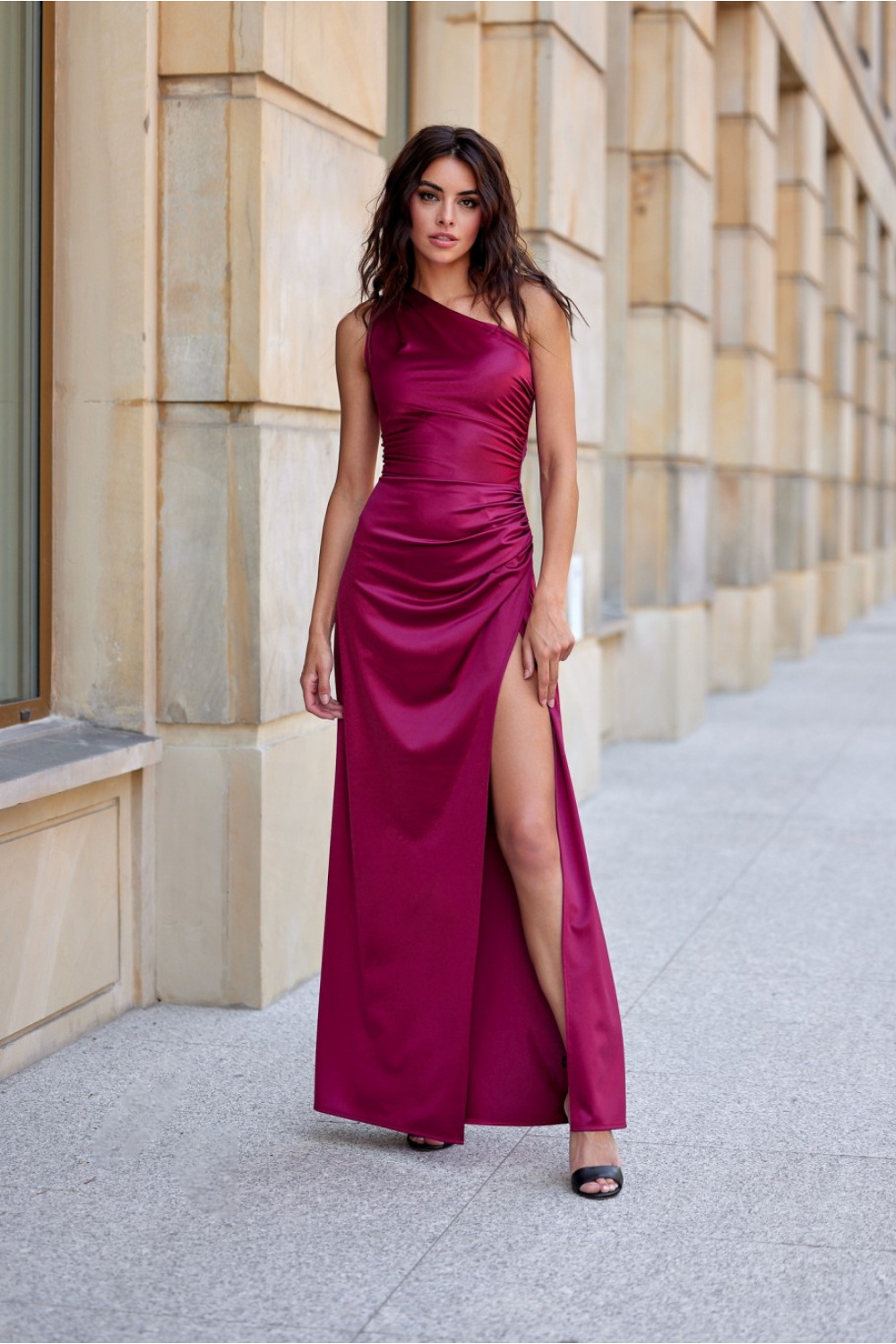 تنورة نسائية بوليستر عالي الجودة وإيلاستين لمرونة مريحة وساتان ناعم من Fashion – موديل 207005