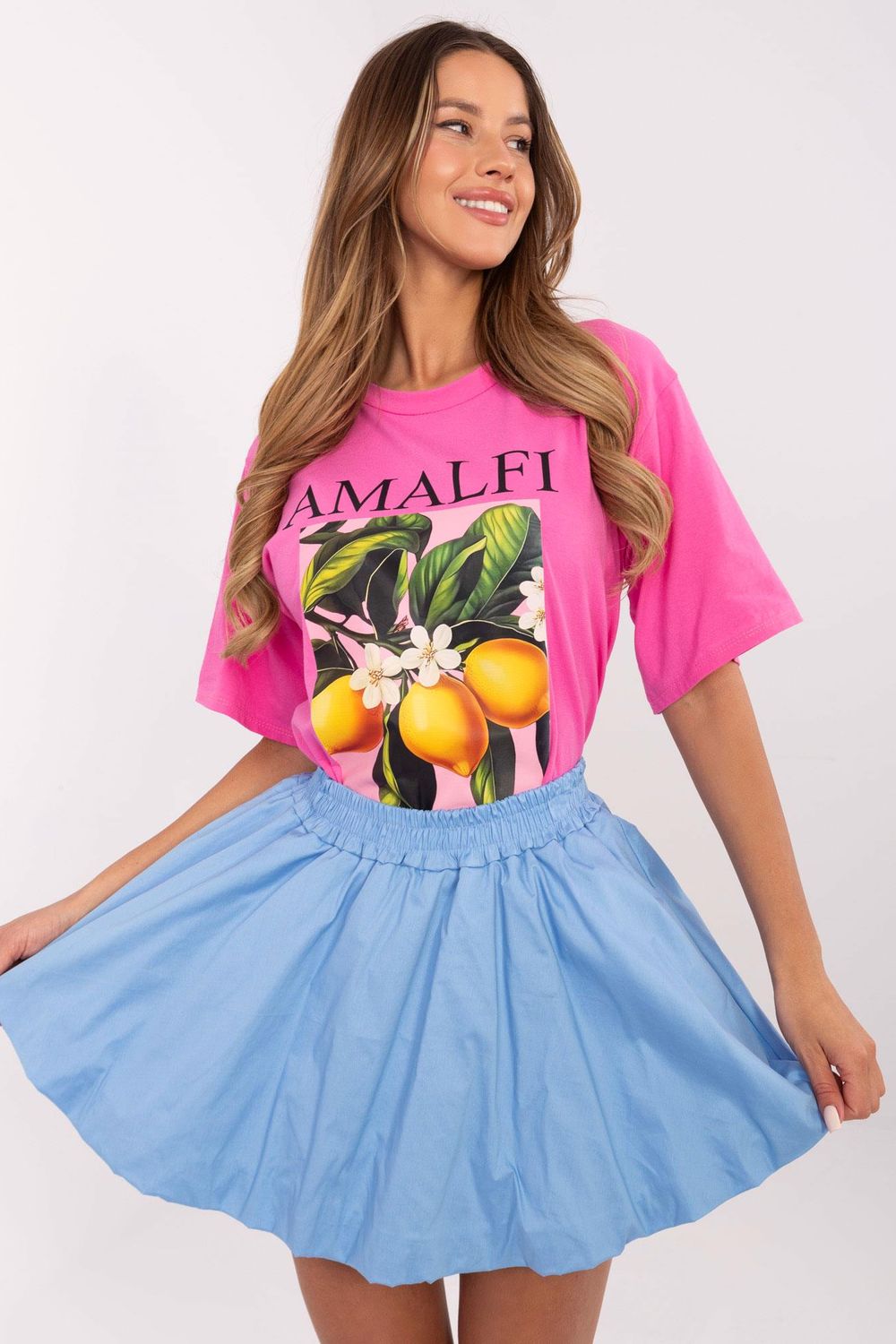 Short skirt model 208705 Italy Moda