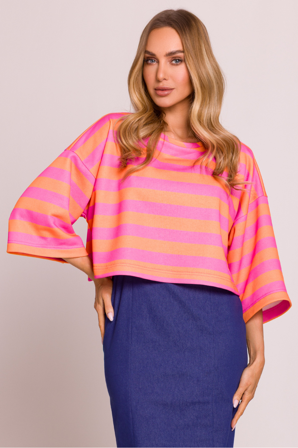 تنورة نسائية قطن ناعم وبوليستر عالي الجودة من Moe – موديل 209285