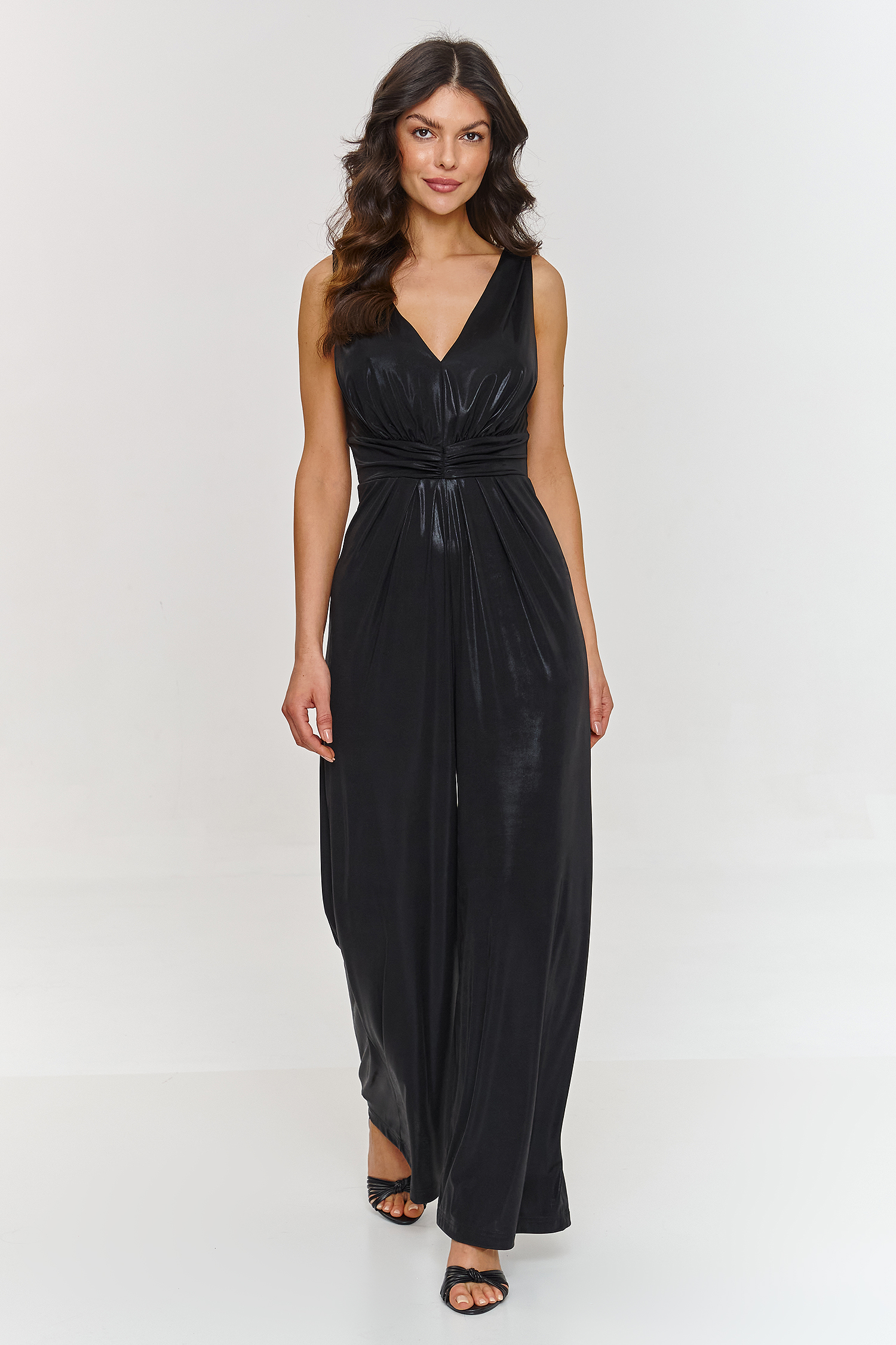 فستان نسائي بوليستر عالي الجودة وإيلاستين لمرونة مريحة من Makadamia – موديل 209629