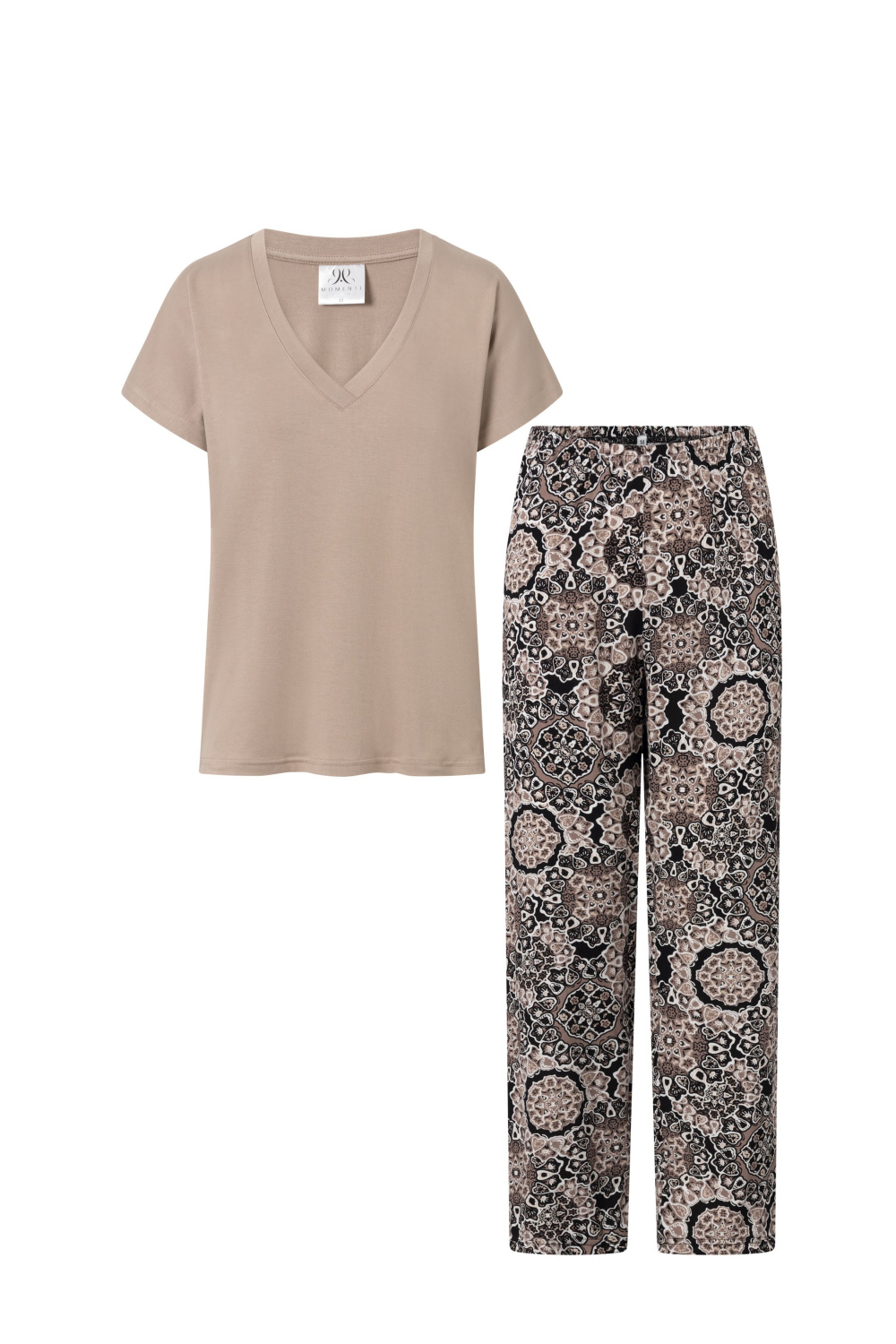 بيجاما نسائية فيسكوز مريح وإيلاستين لمرونة مريحة من Me – موديل 211647