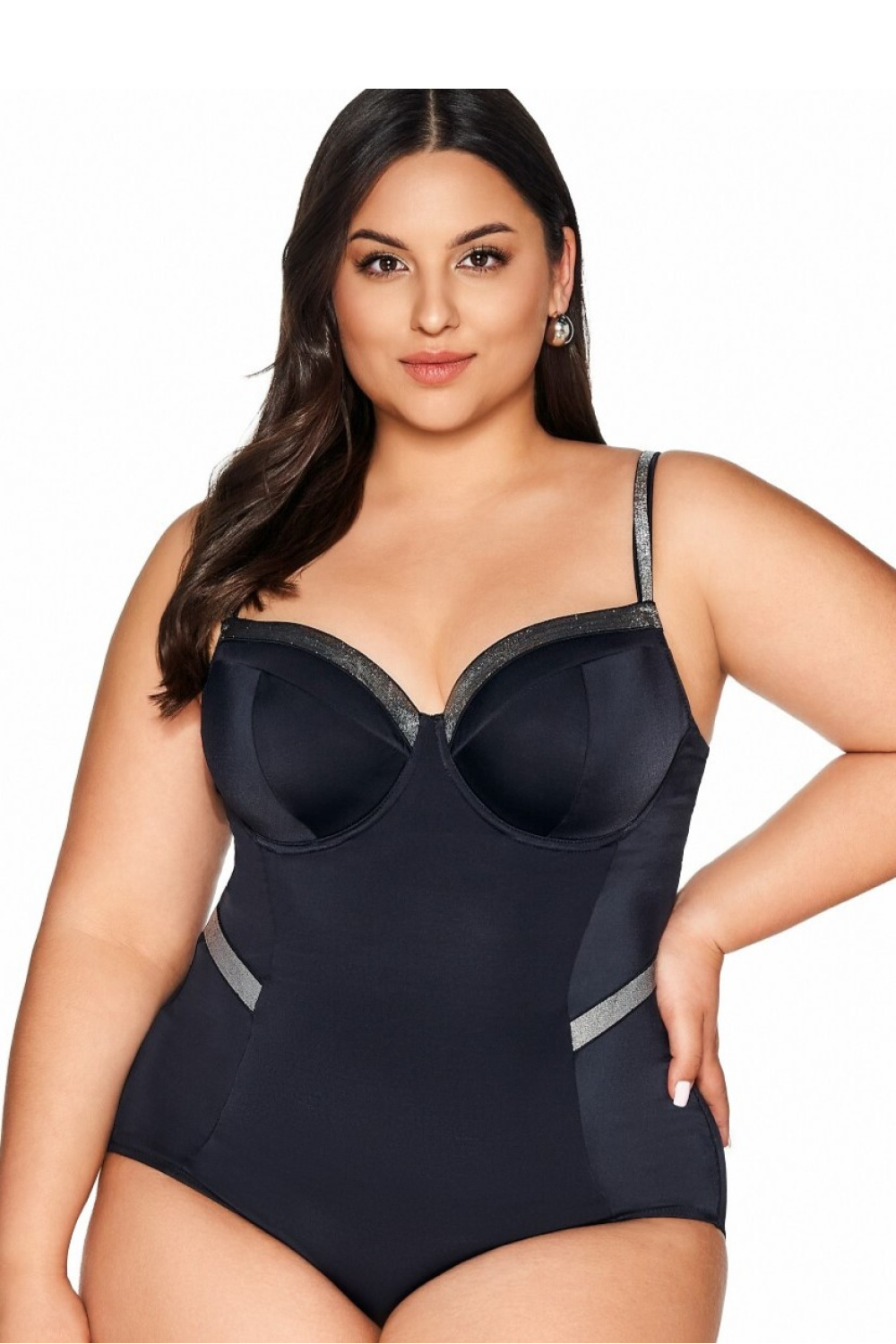 مايوه / ملابس سباحة نسائية بولياميد وإيلاستين لمرونة مريحة من Ava – موديل 211878