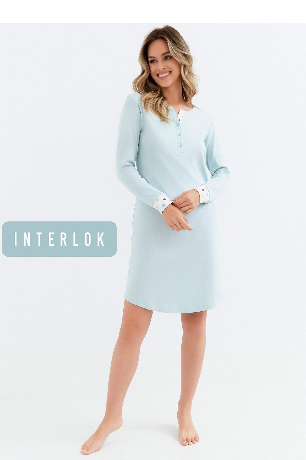 قميص نوم نسائي قطن ناعم من Cana – موديل 212760