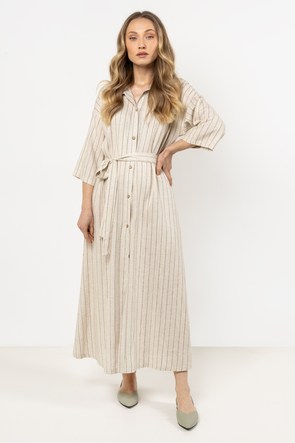 قميص نسائي فيسكوز مريح من awama – موديل 213969