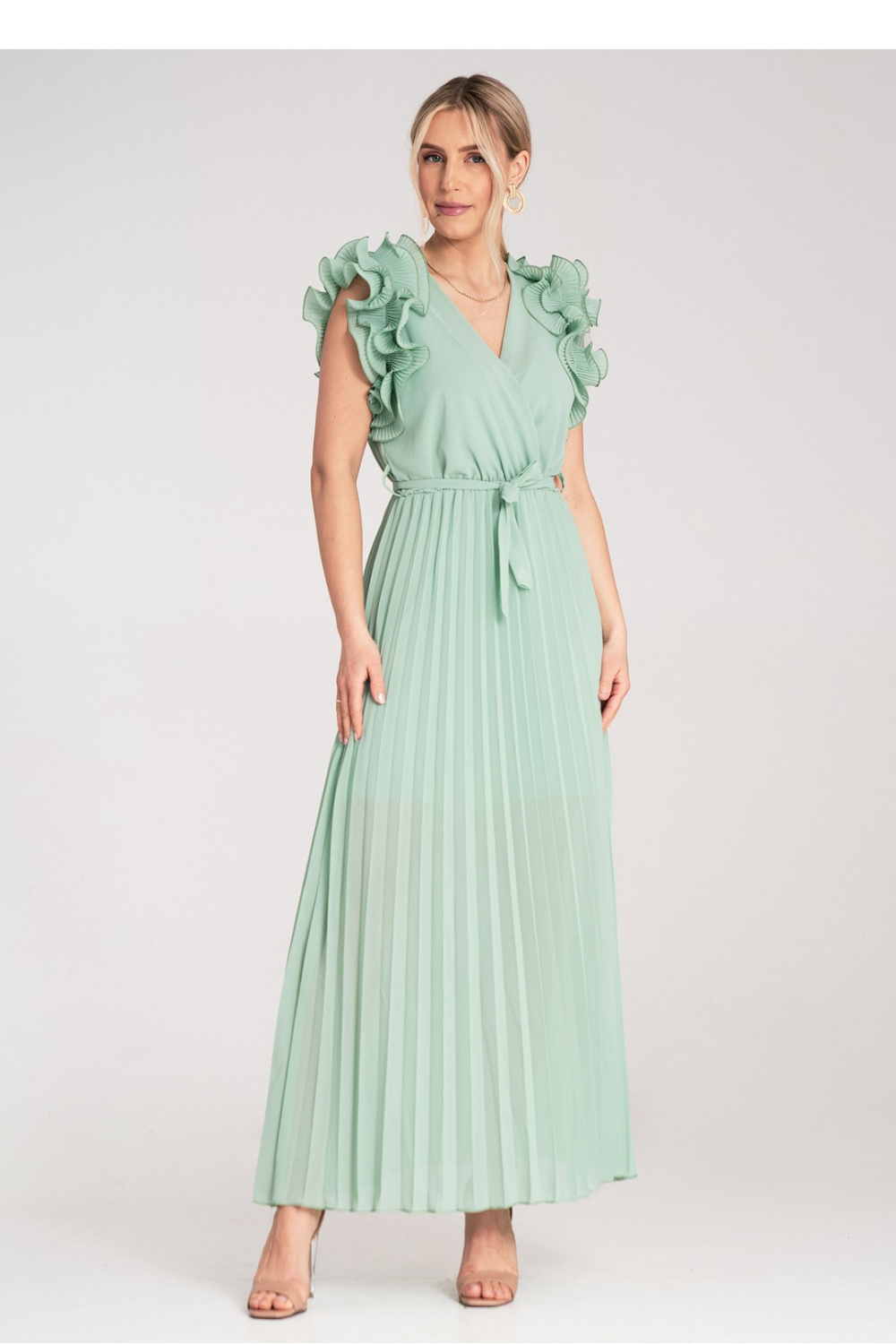 فستان نسائي بوليستر عالي الجودة من Figl – موديل 214771