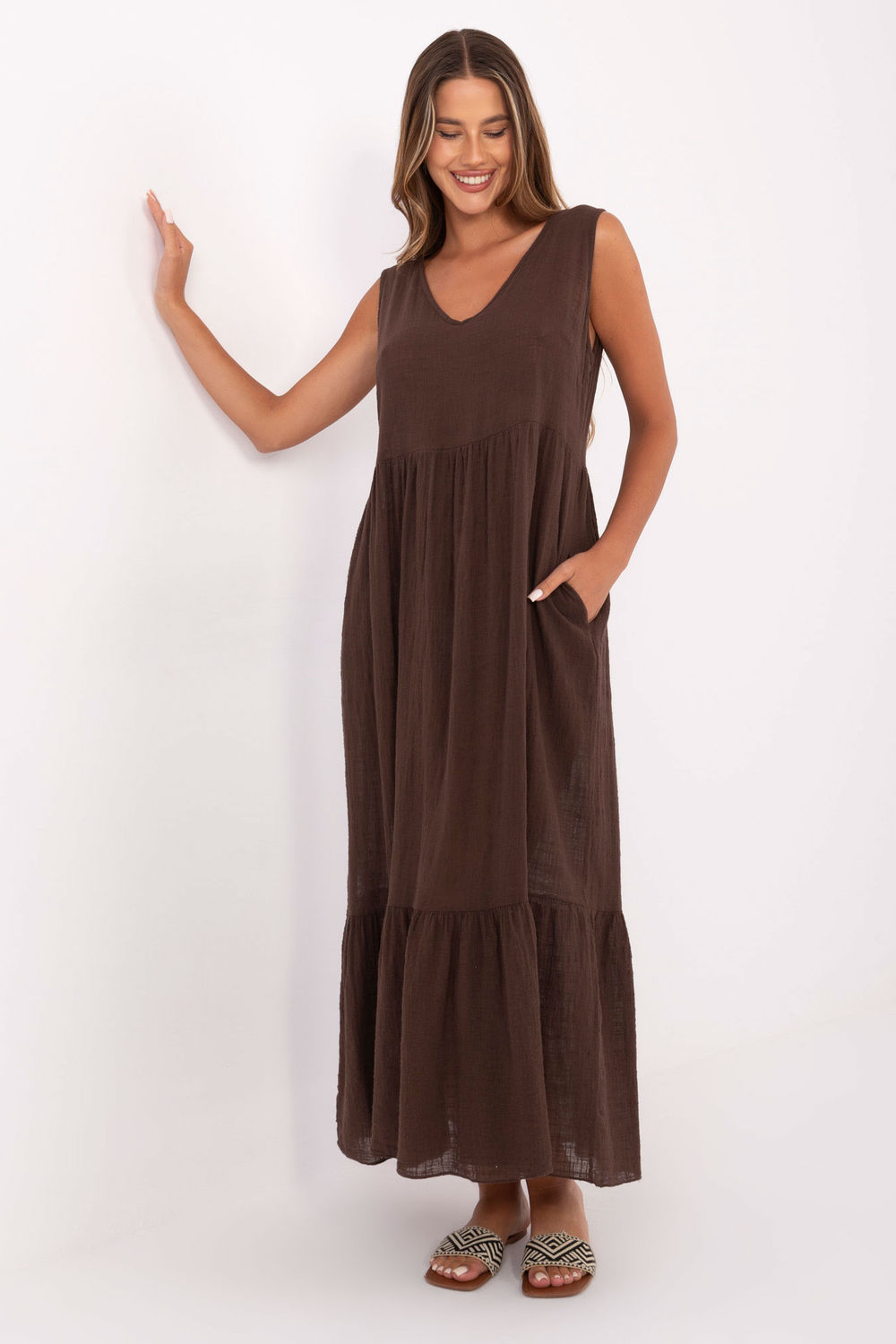 روب نسائي قطن ناعم من Bella – موديل 215394