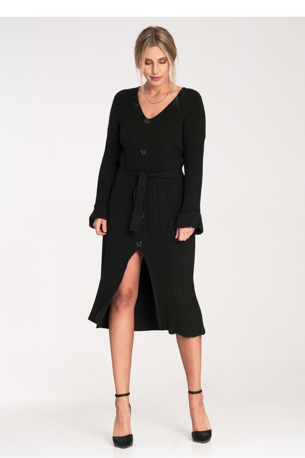 قطعة ملابس نسائية فيسكوز مريح وبوليستر عالي الجودة من Figl – موديل 217082