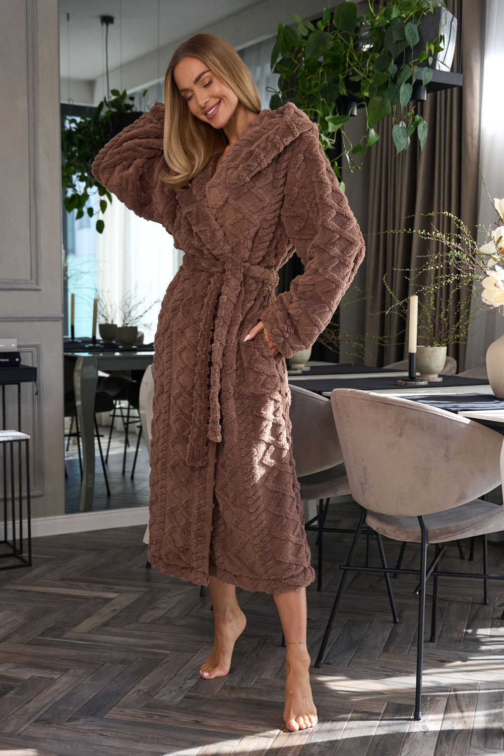 Bathrobe model 217119 L&L collection