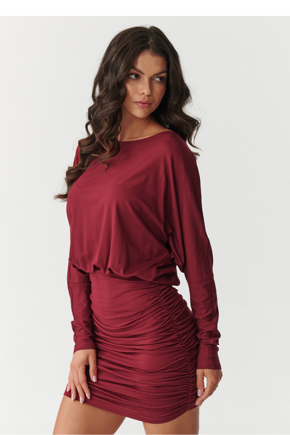 قطعة ملابس نسائية فيسكوز مريح وإيلاستين لمرونة مريحة من Makadamia – موديل 217152