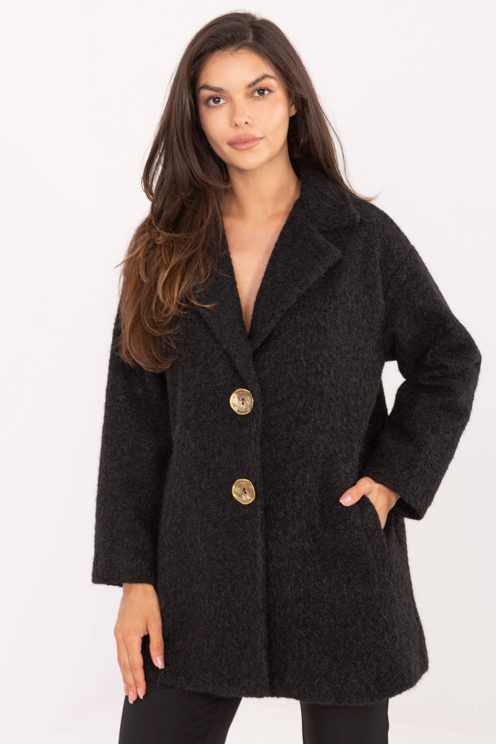 Coat model 217447 Factory Price