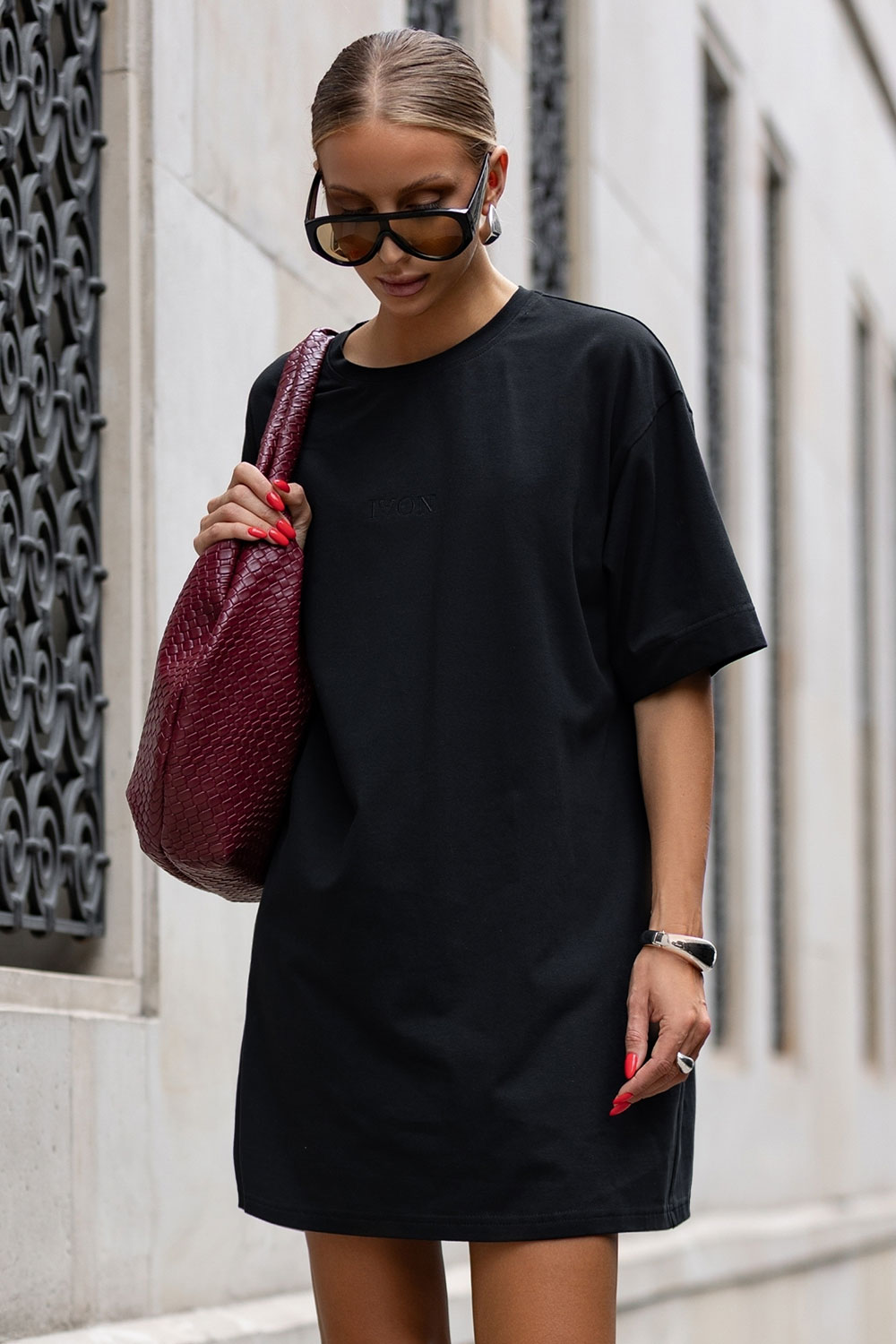 ليجينز نسائي قطن ناعم وإيلاستين لمرونة مريحة من IVON – موديل 218317