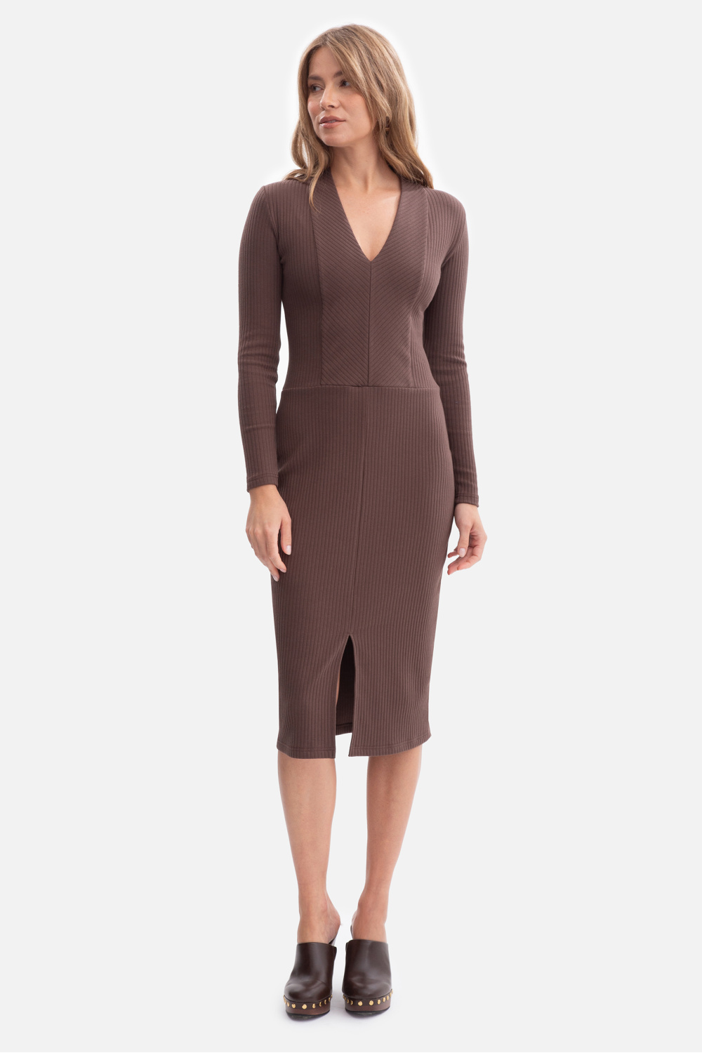 فستان نسائي قطن ناعم وإيلاستين لمرونة مريحة من BeWear – موديل 218637