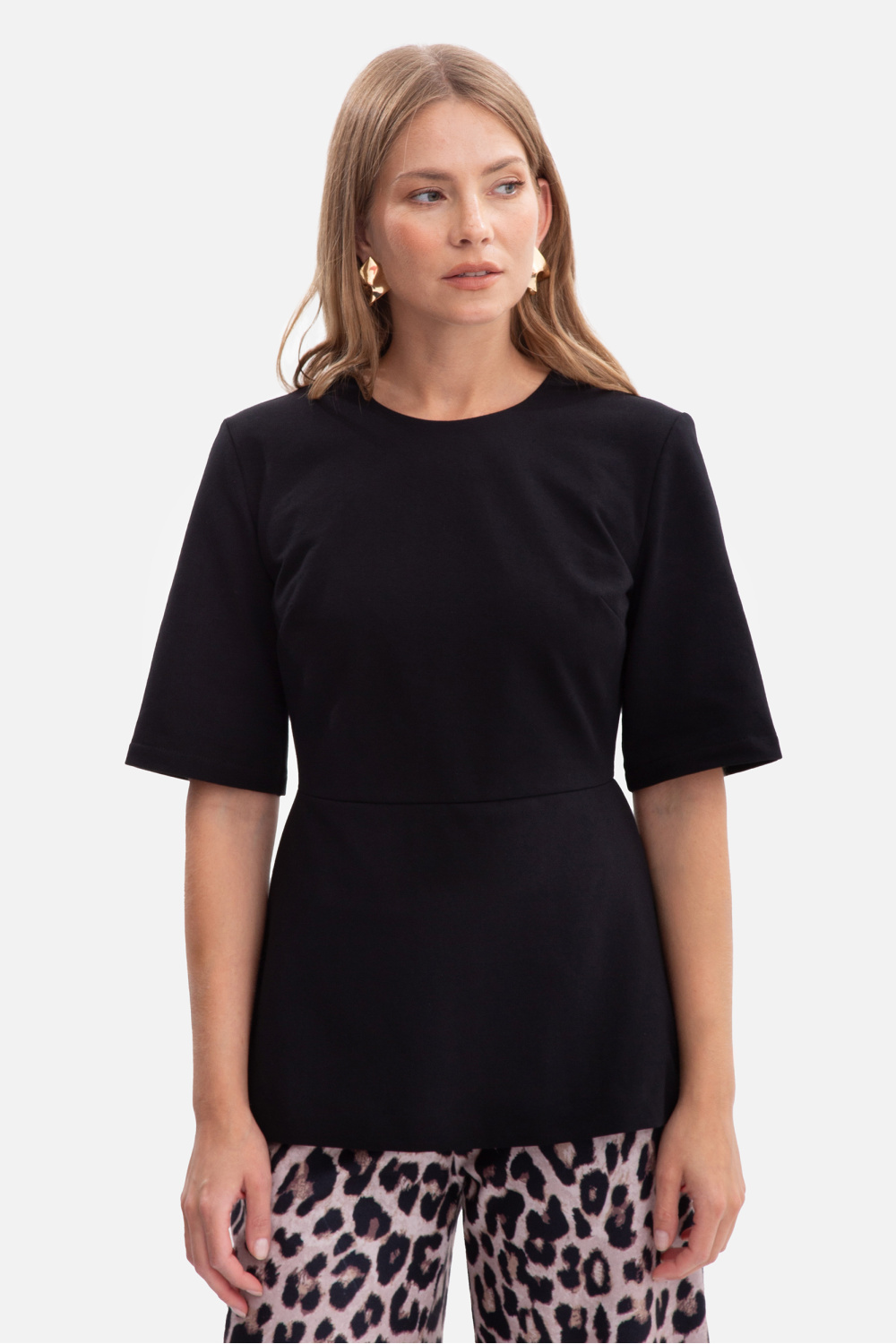 روب نسائي قطن ناعم وإيلاستين لمرونة مريحة من BeWear – موديل 218645