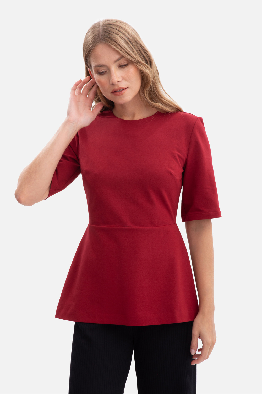 روب نسائي قطن ناعم وإيلاستين لمرونة مريحة من BeWear – موديل 218646