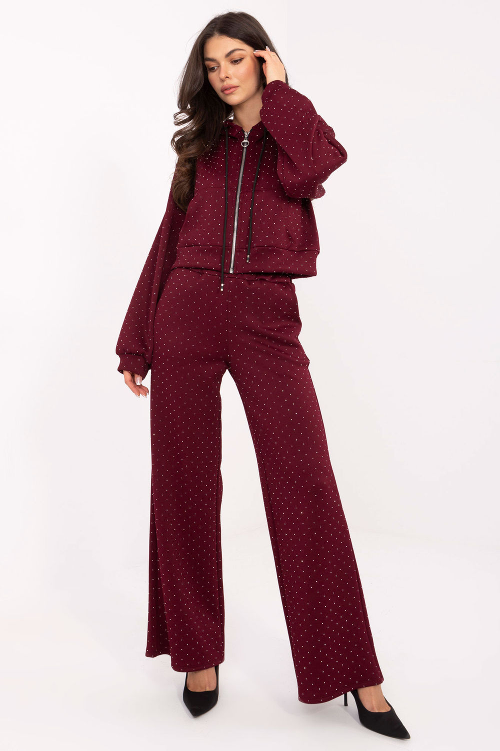 بلوزة نسائية فيسكوز مريح وبوليستر عالي الجودة من Paris – موديل 219347