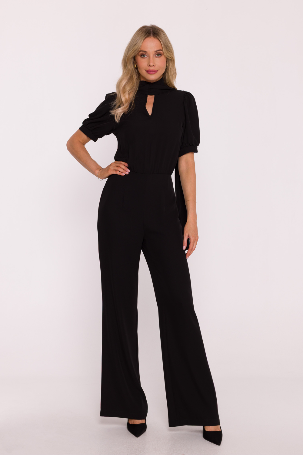 بلوزة نسائية بوليستر عالي الجودة وإيلاستين لمرونة مريحة من Stylove – موديل 219935