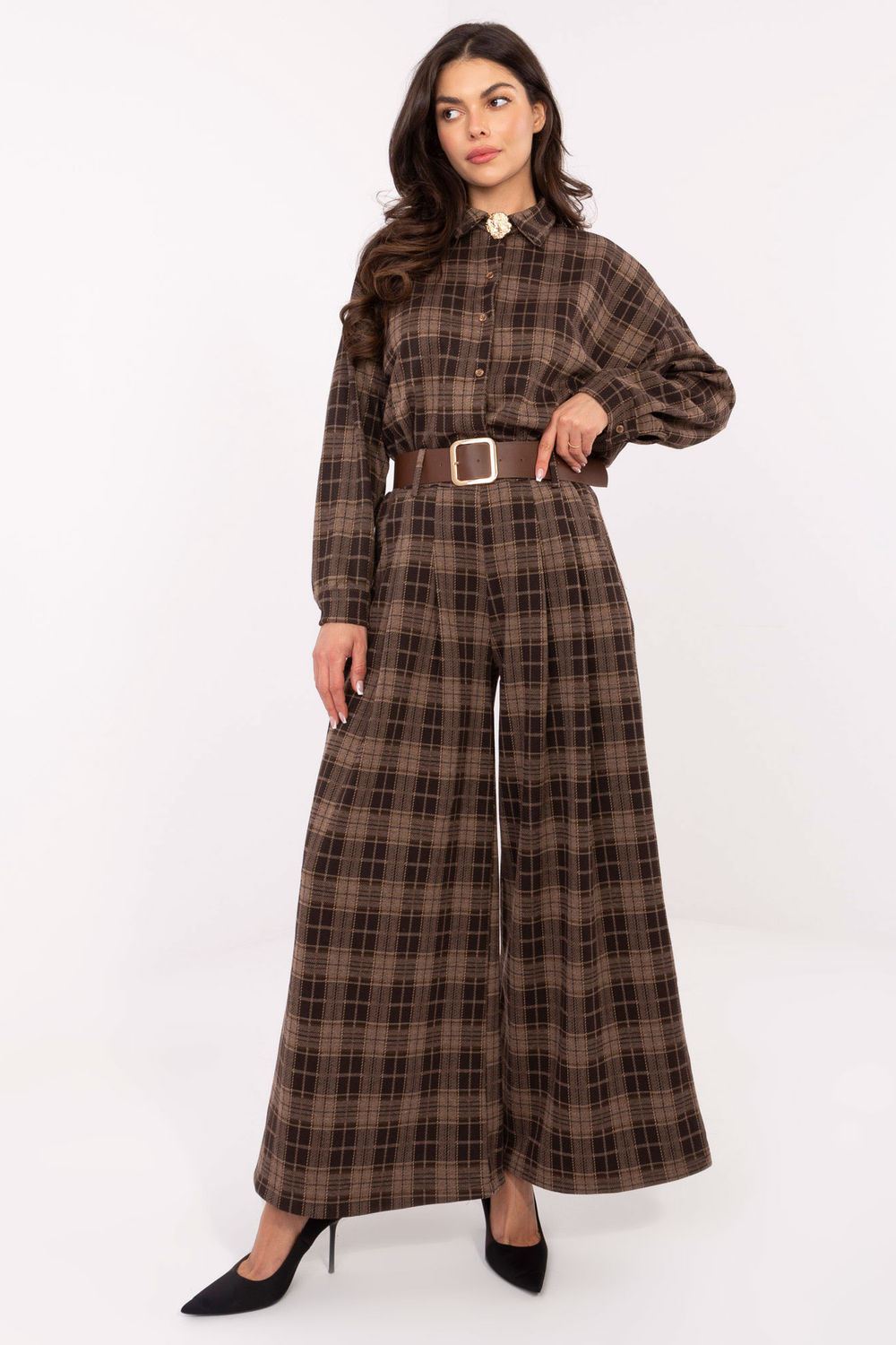 Women trousers model 220035 Italy Moda