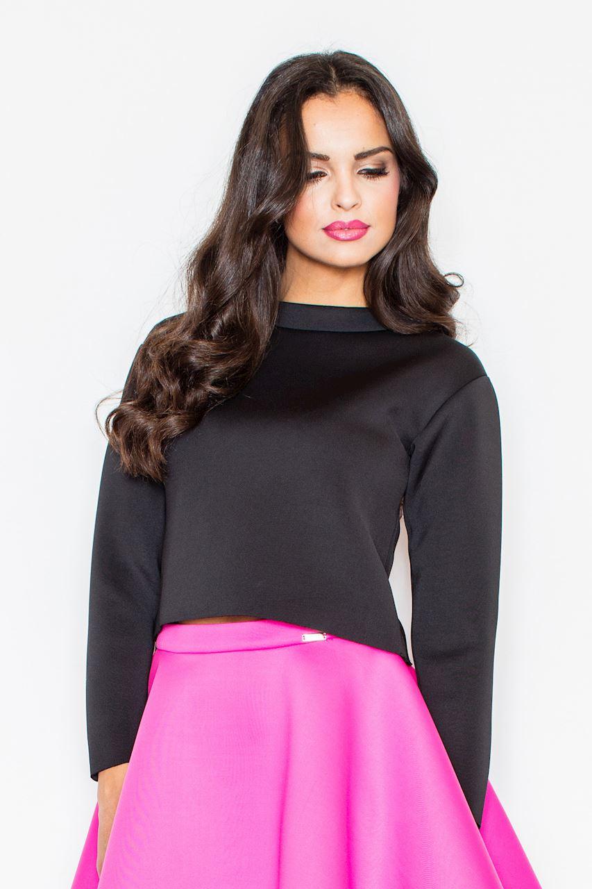 بلوزة نسائية بوليستر عالي الجودة من Figl – موديل 43869